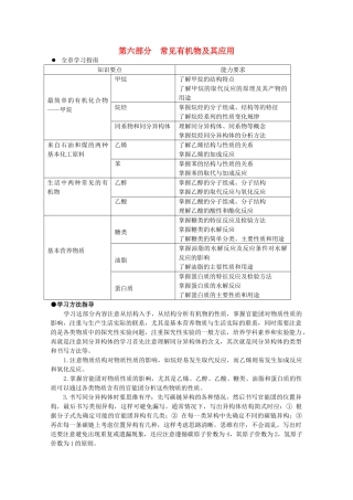 2010届《高考直通车》：化学第六部分第29讲《最简单的有机化合物—甲烷》学案 新课标人教版