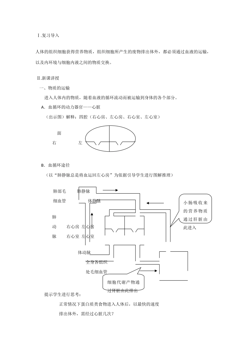2010届大纲版高三生物一轮复习教案（18）：物质的运输和交换_第2页
