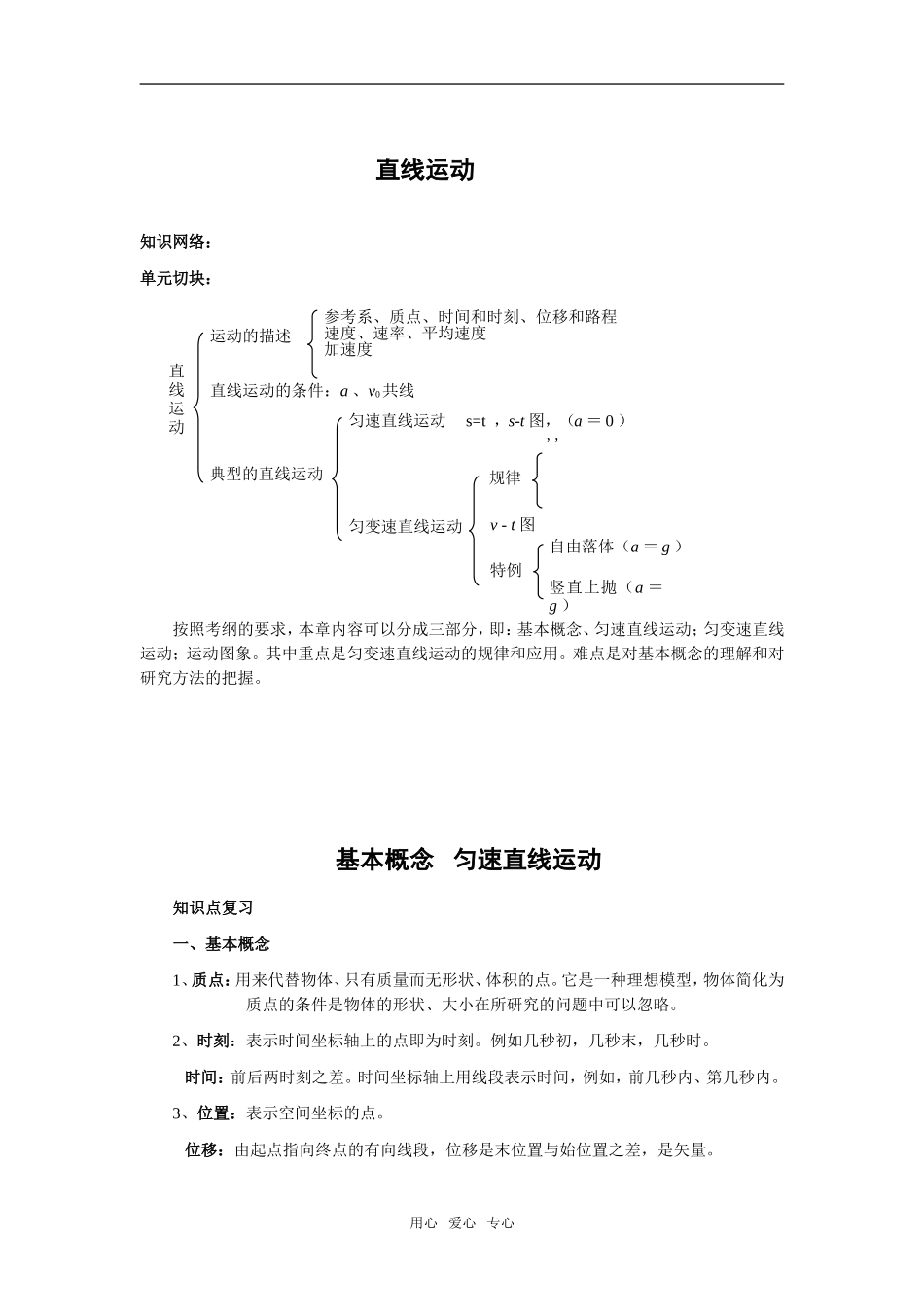 2009届高三物理第一轮复习全套教案(共25专题,约280000万字)_第2页