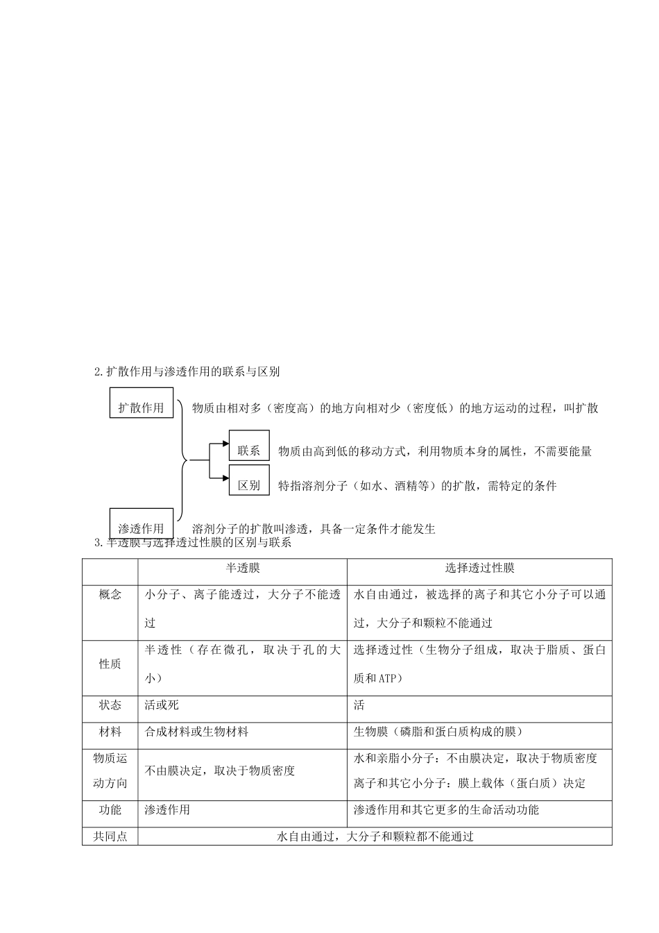 2010届高三生物专题复习教案：细胞代谢_第3页