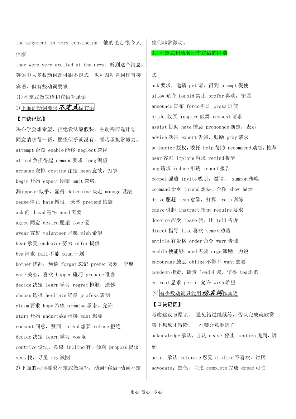 2010年高三英语高考复习专题：非谓语动词_第3页