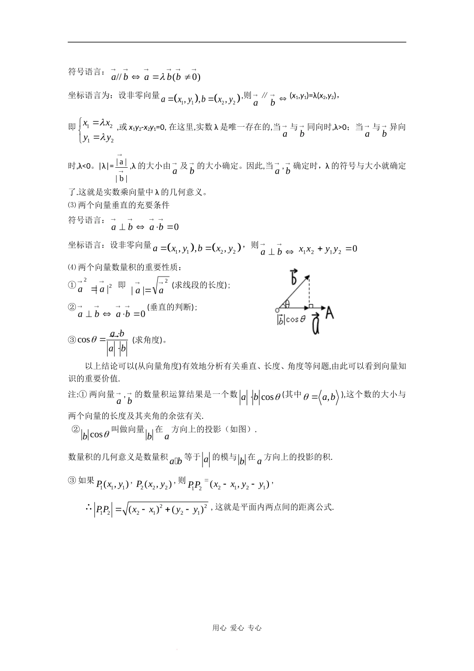 2010届高三数学高考复习必备：向量 素材_第3页