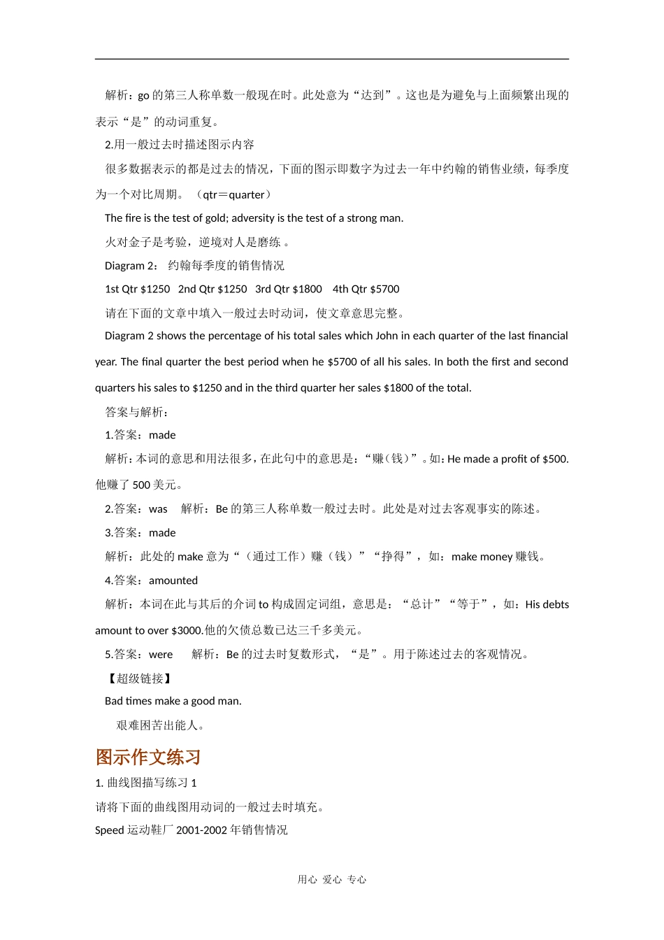 2010届高三英语高考写作素材：（10）图表、图示、图画式作文_第3页