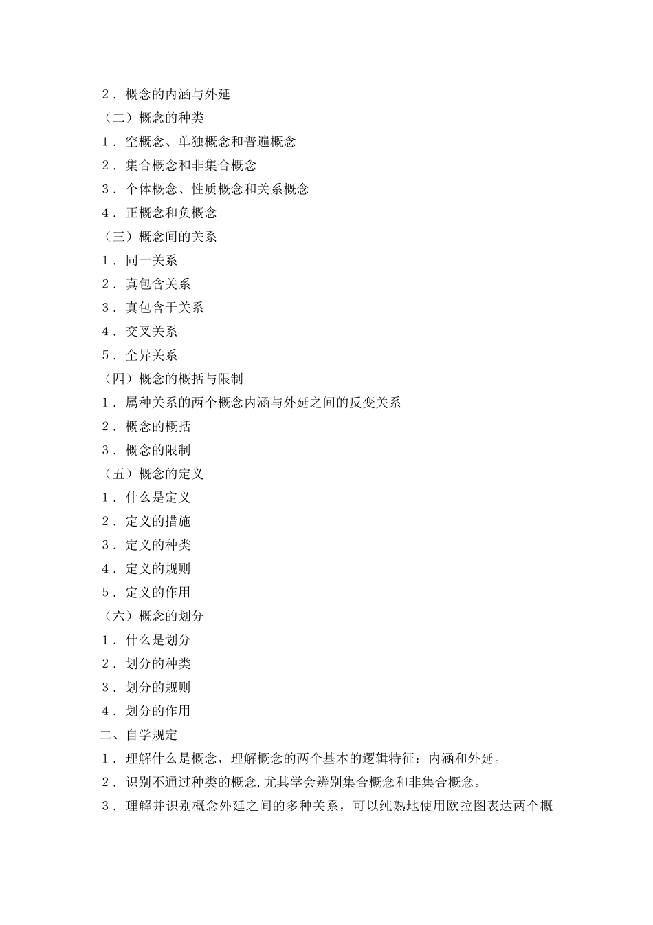 2025年笔试00024普通逻辑自学考试大纲_第2页