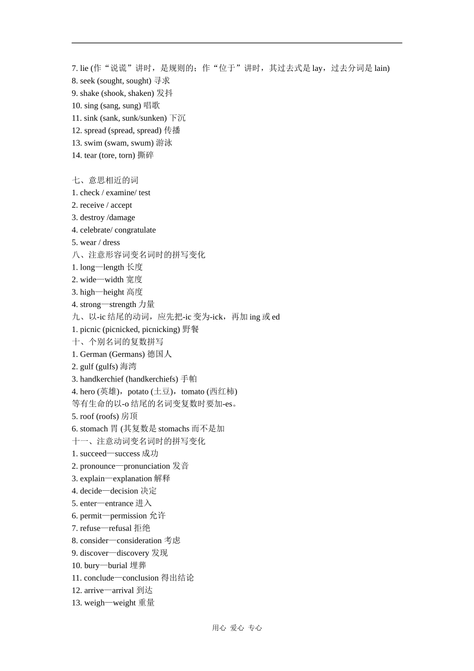 2010届高中英语语法单词必背教案（苏教版必修2）_第2页