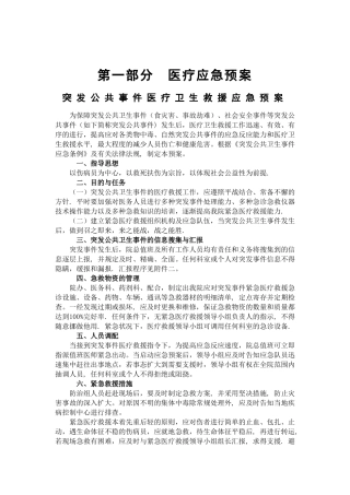 2025年医院应急预案全套