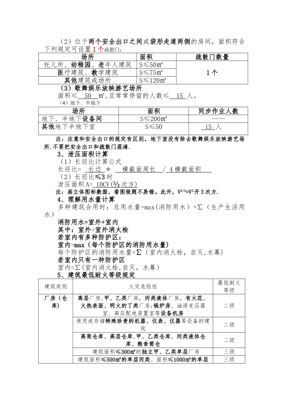 2025年一级注册消防工程师重要知识点表格填空记忆_第2页