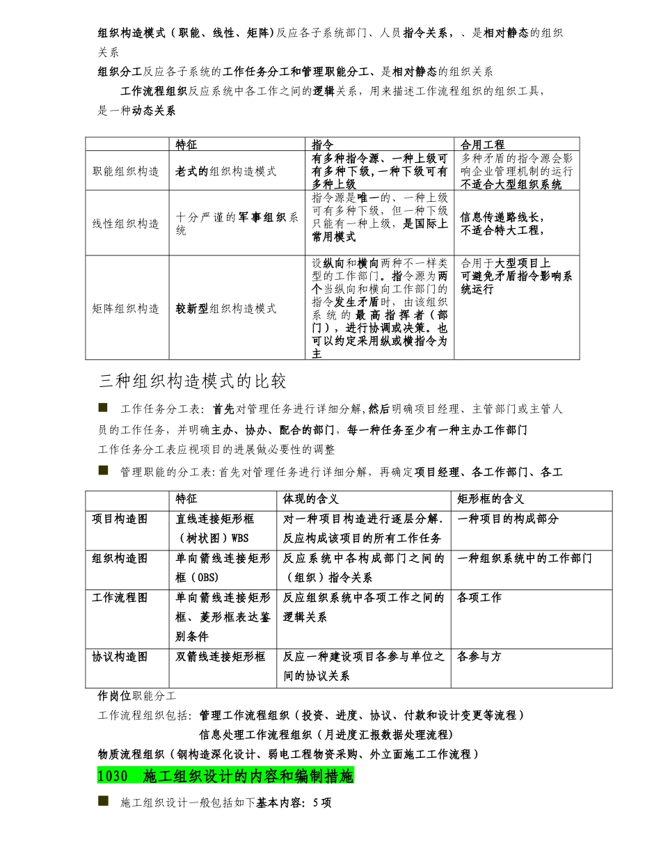 2025年二建施工管理讲义及重点笔记精华总结_第2页