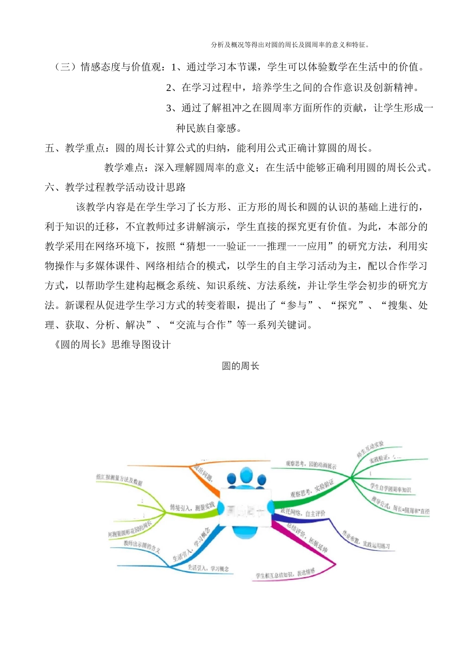 《圆的周长》教学设计方案和教学评价_第2页