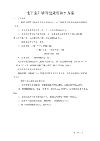 裂缝处理方案(1)