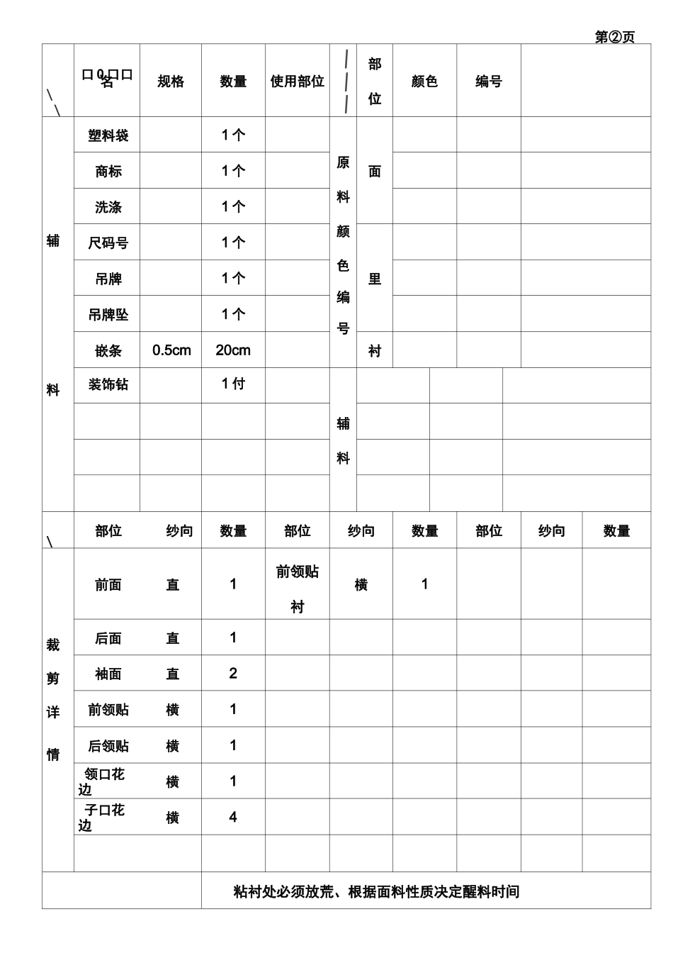 服装工艺单女装_第3页