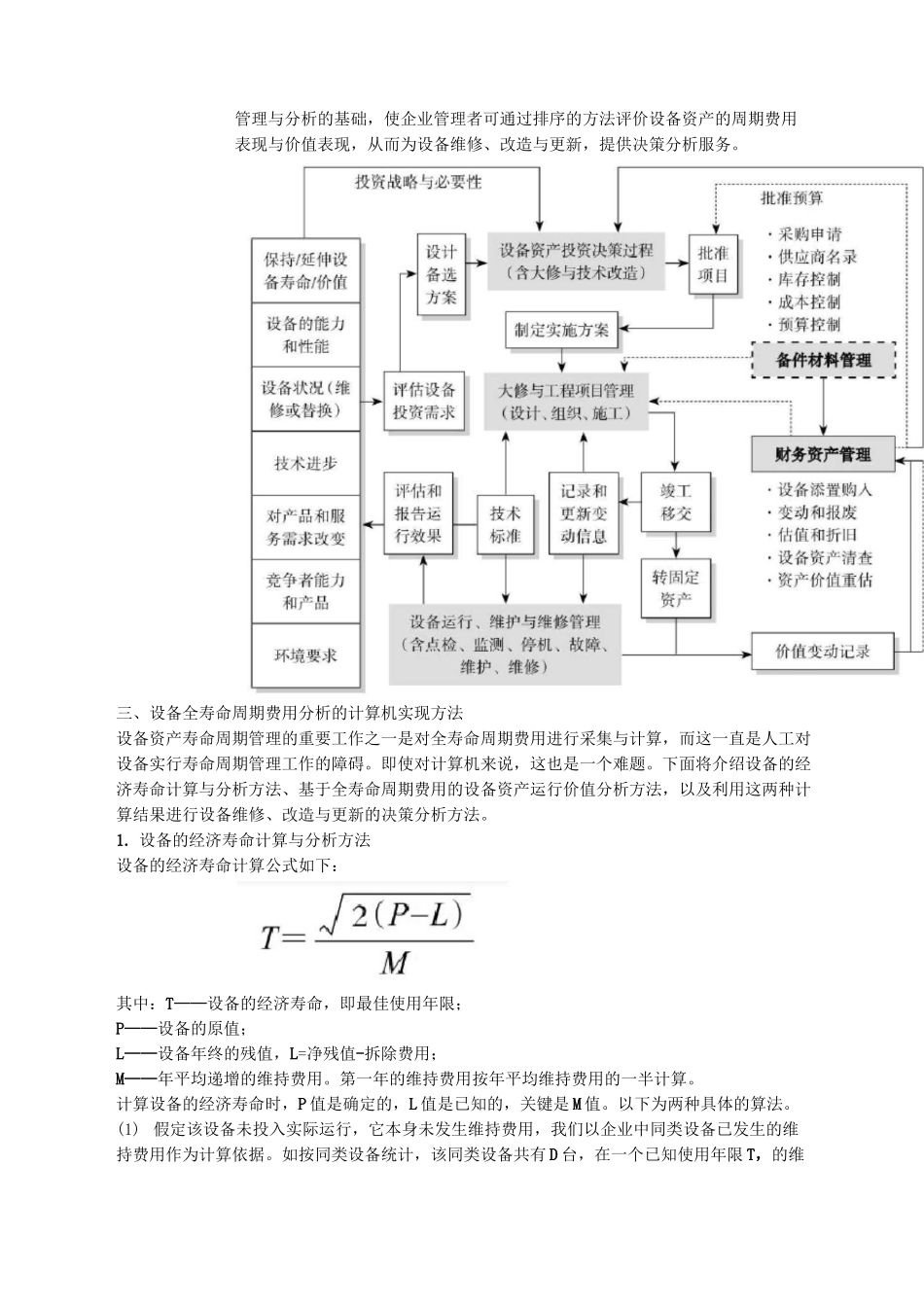 设备信息化管理之全寿命周期动态设备资产基础管理体系_第3页