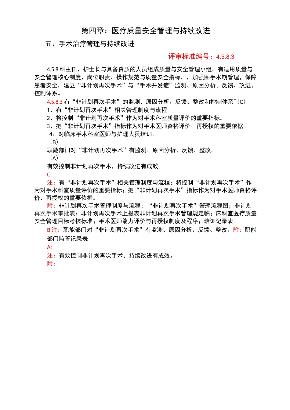 非计划再次手术评审改进_第1页