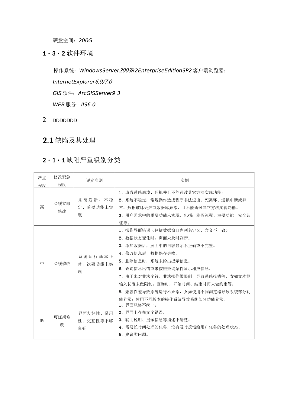 软件系统测试报告模板_第2页