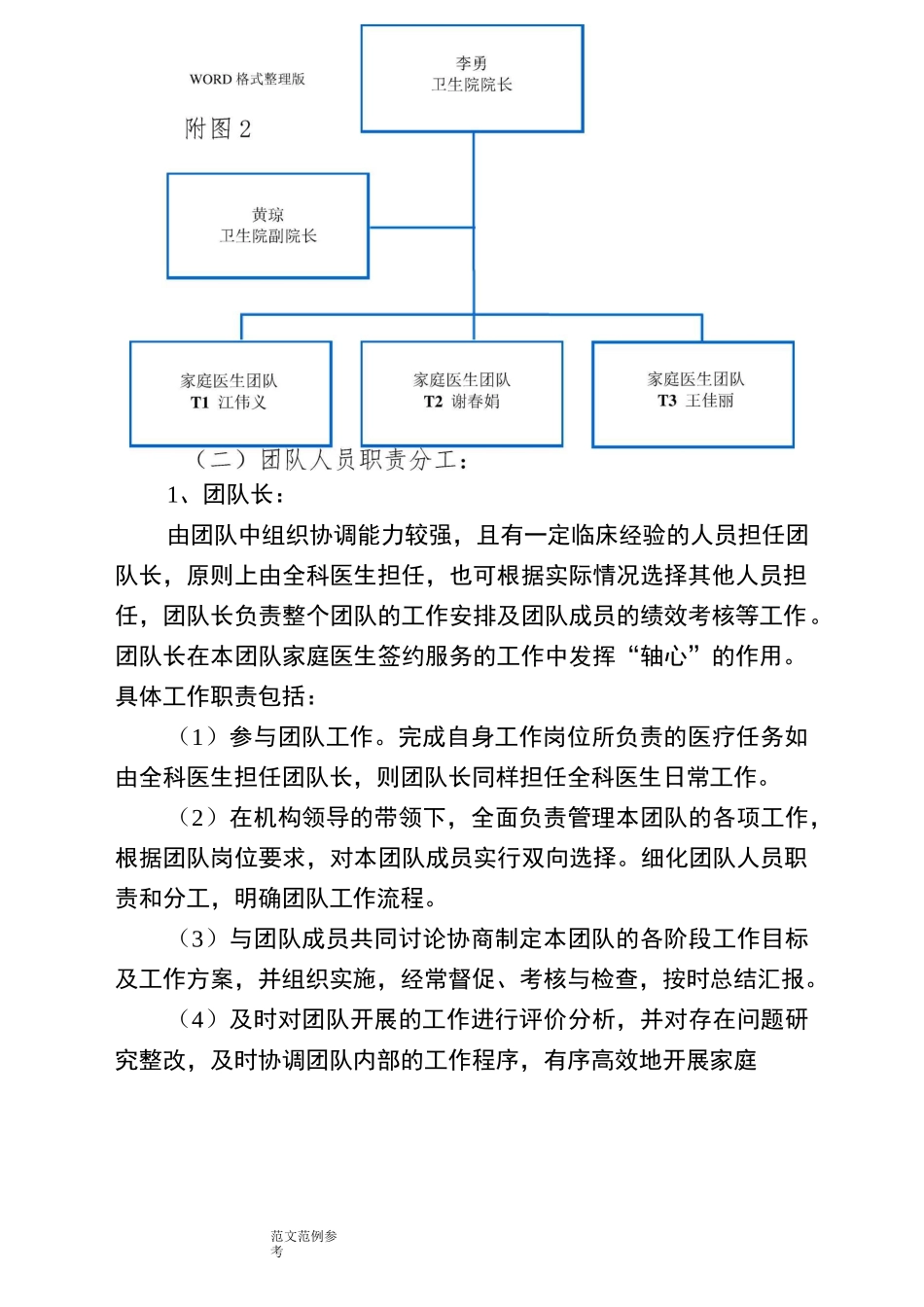 家庭医生团队职责分工指引和运作流_第3页