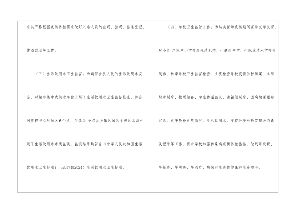 卫生健康局卫生监督执法检查工作总结_第3页