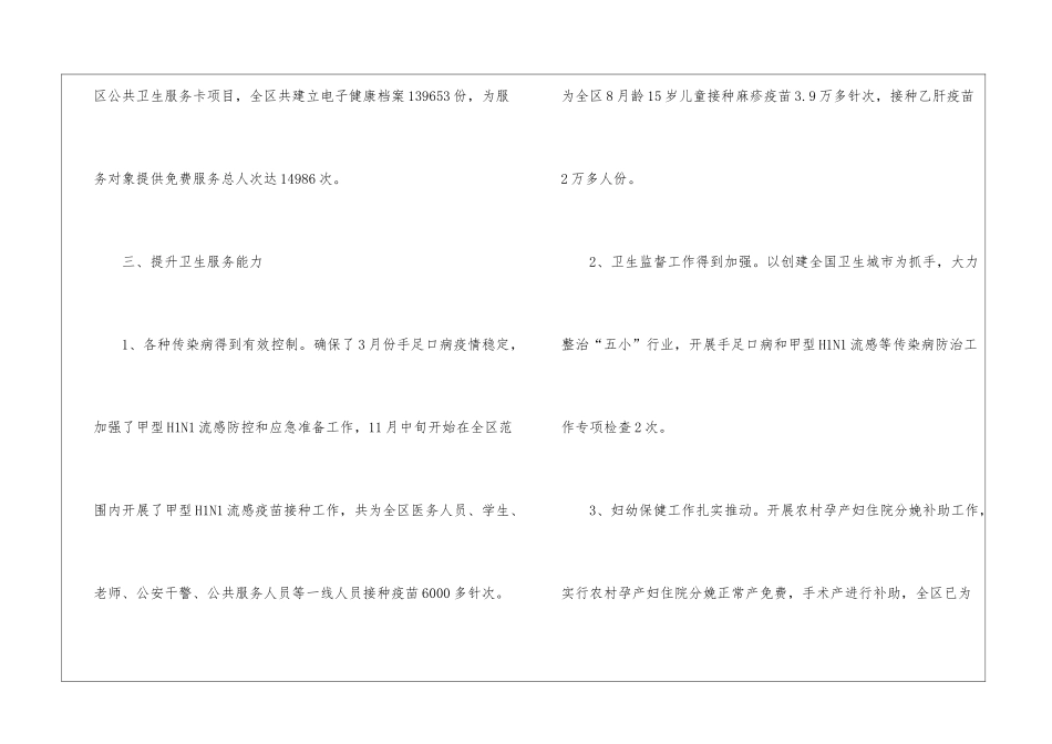 卫生局医药卫生工作总结_第3页