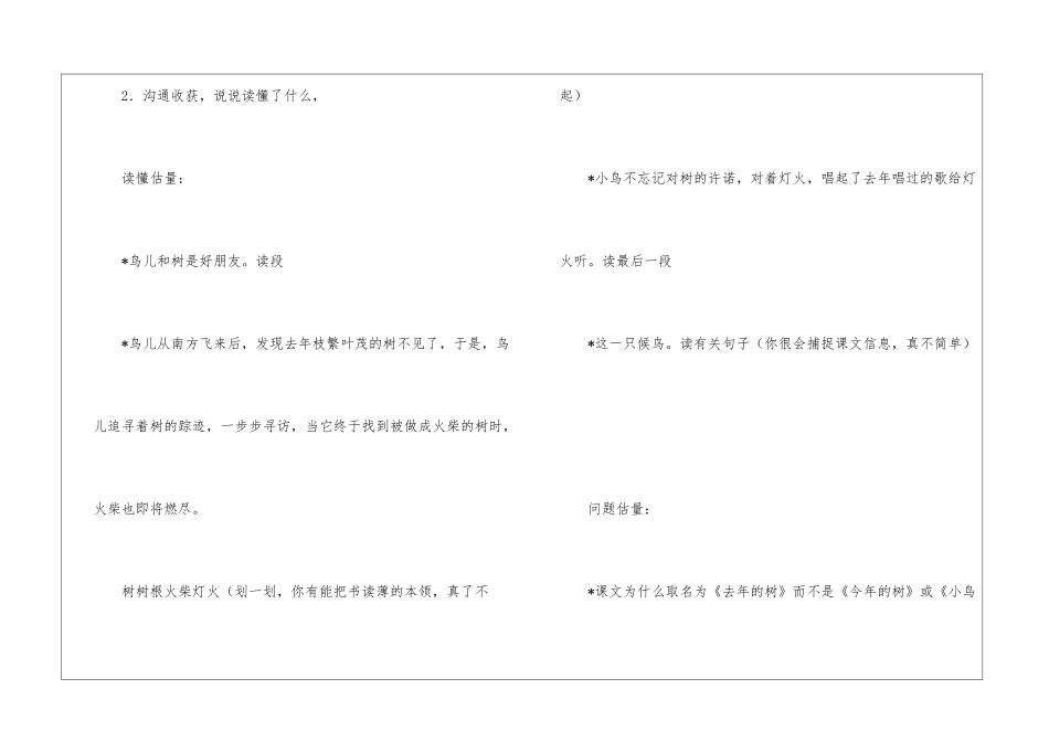 去年的树--第一课时-_第2页