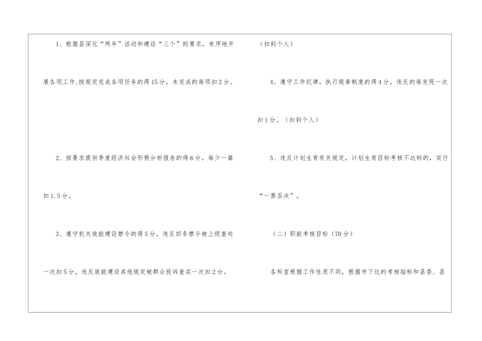 县农办目标管理责任制考核制度_第2页