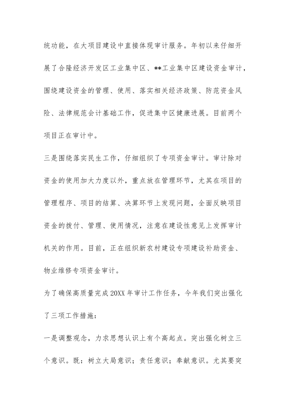 县审计局2024年第一季度工作总结-_第2页