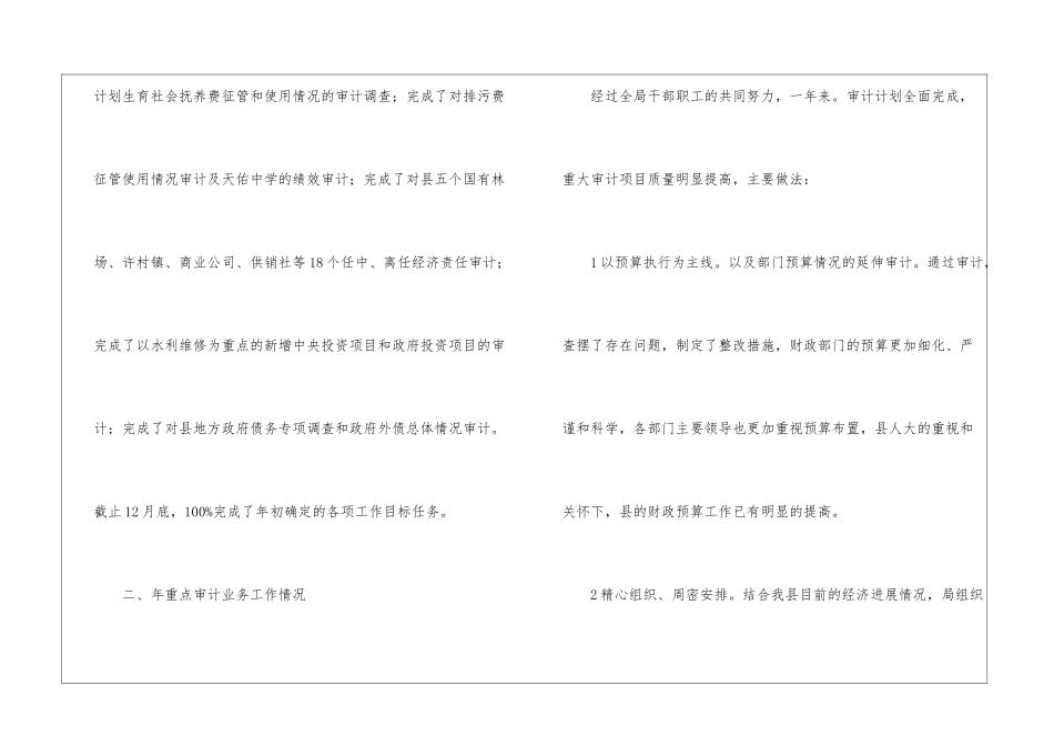 县审计部门年终审计报告_第2页