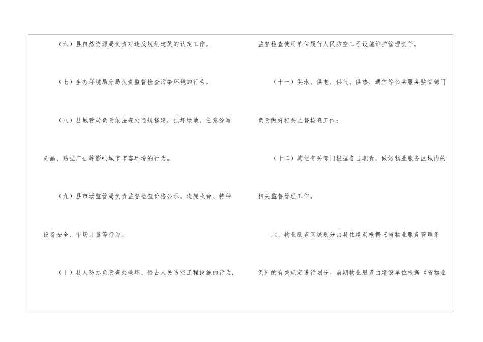 县物业服务管理规定_第3页