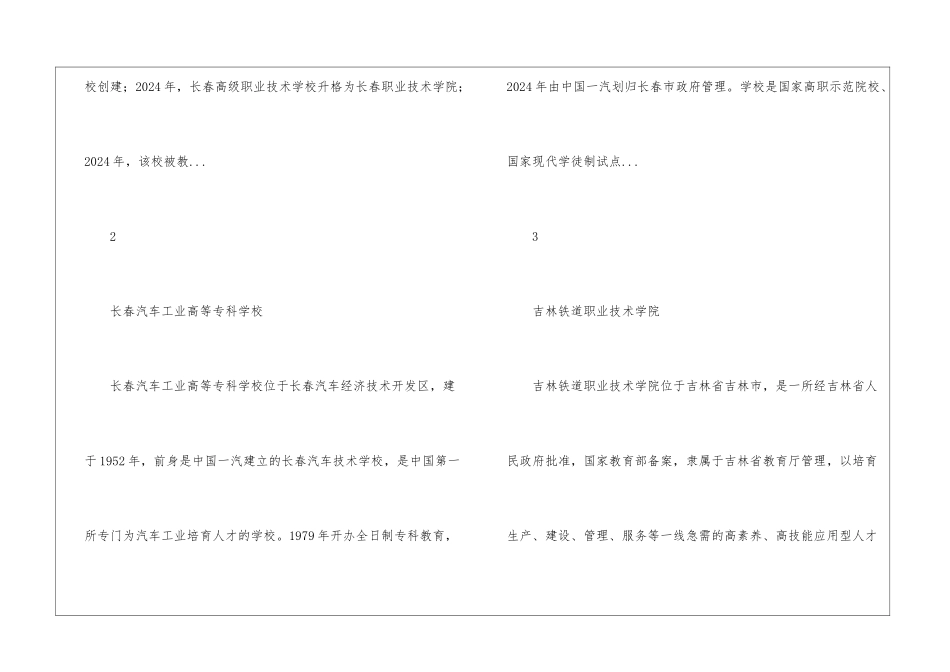 吉林专科院校实力排名-2024年吉林所有专科学校排行榜_第2页