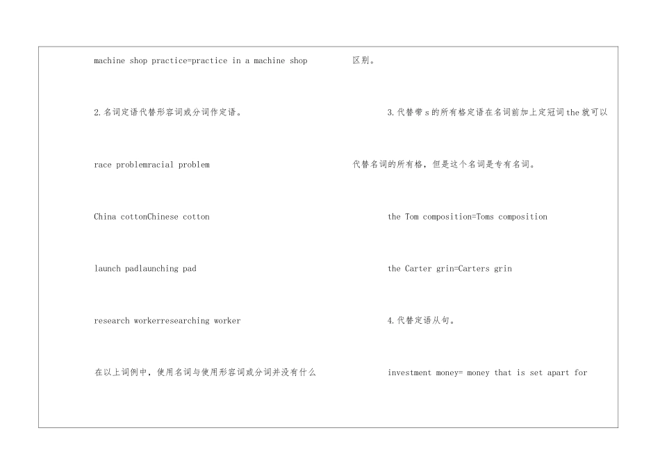 名词初中英语知识点_第3页