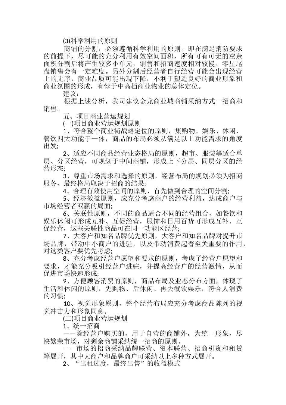 商业地产商铺招商方案-_第3页
