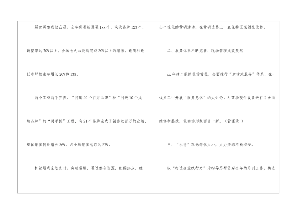 商场工作总结怎么写_第2页