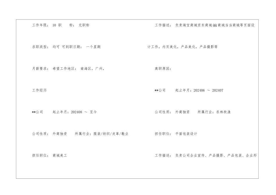 商城美工求职简历_第3页