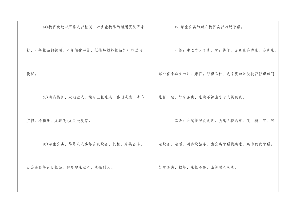 商学院公寓建设社区公共管理制度--_第2页