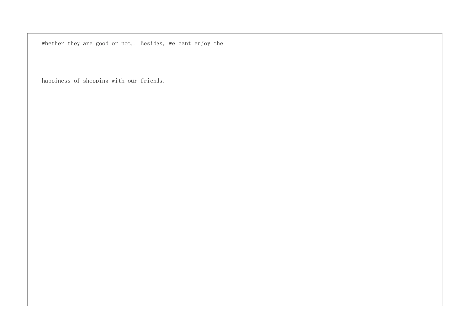 四六级英语写作范文：网上购物的利弊-英语六级作文_第3页