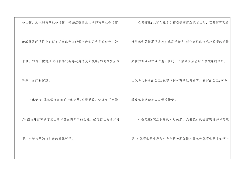 四年级体育教学工作计划集合10篇_第3页