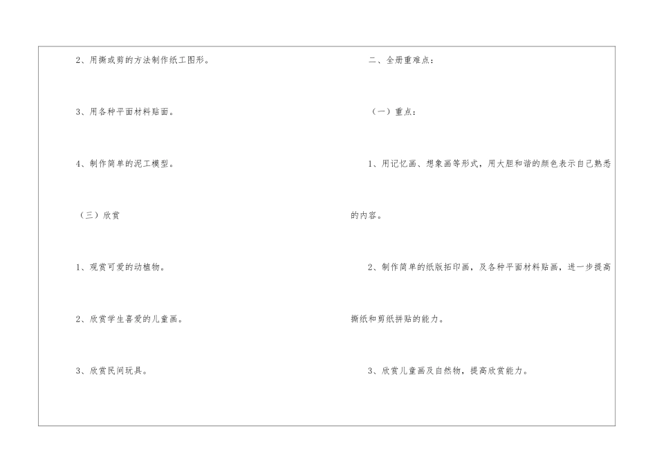 四年级美术教学计划汇编7篇_第2页