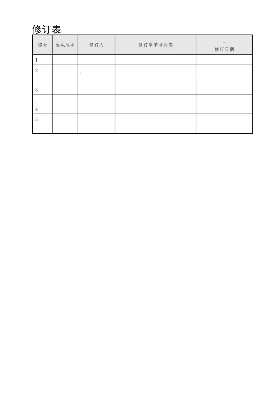 软件详细设计模板_第2页