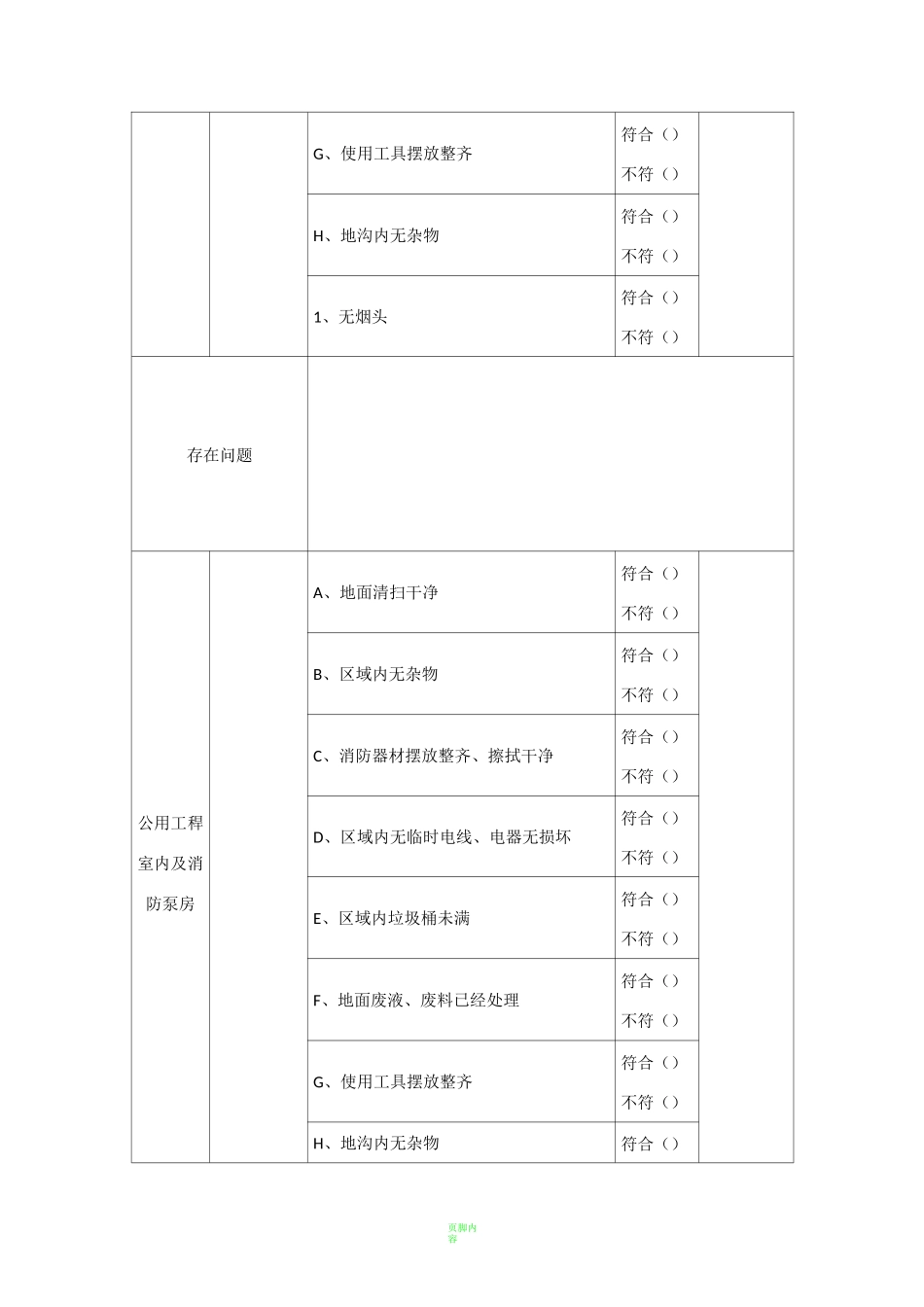 厂区卫生检查表_第3页