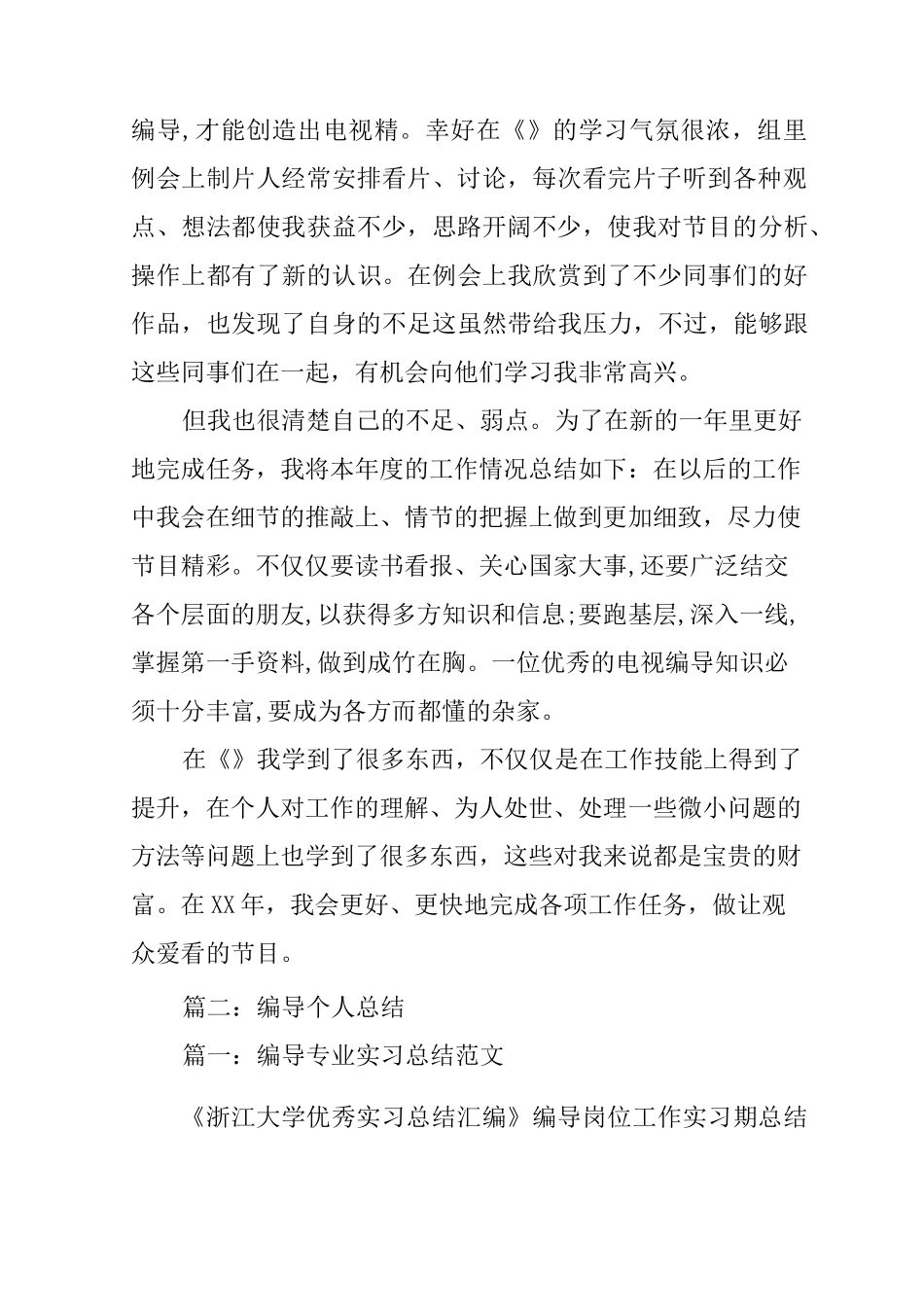 卫视编导工作总结_第2页