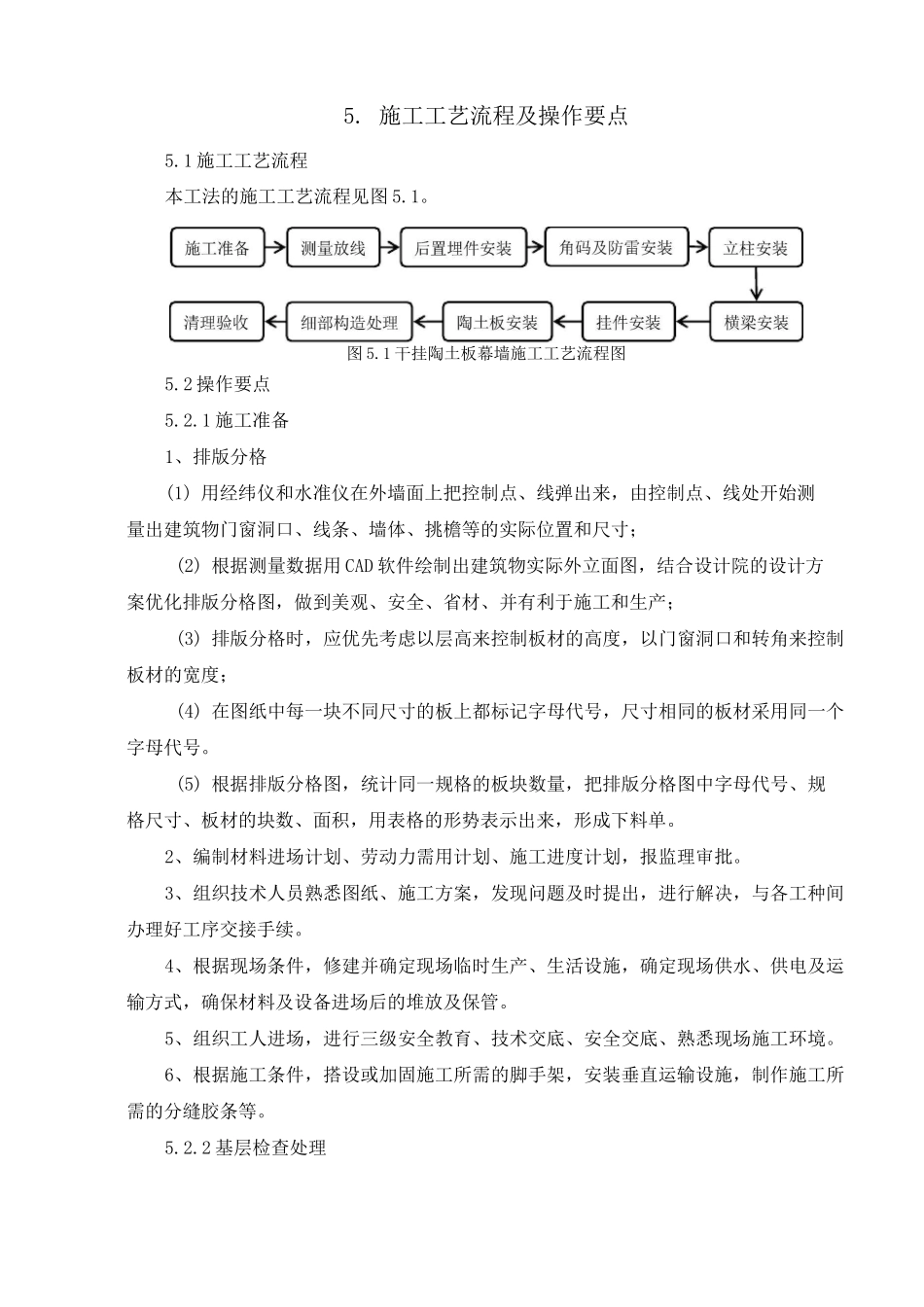 干挂陶板幕墙项目施工工法_第3页