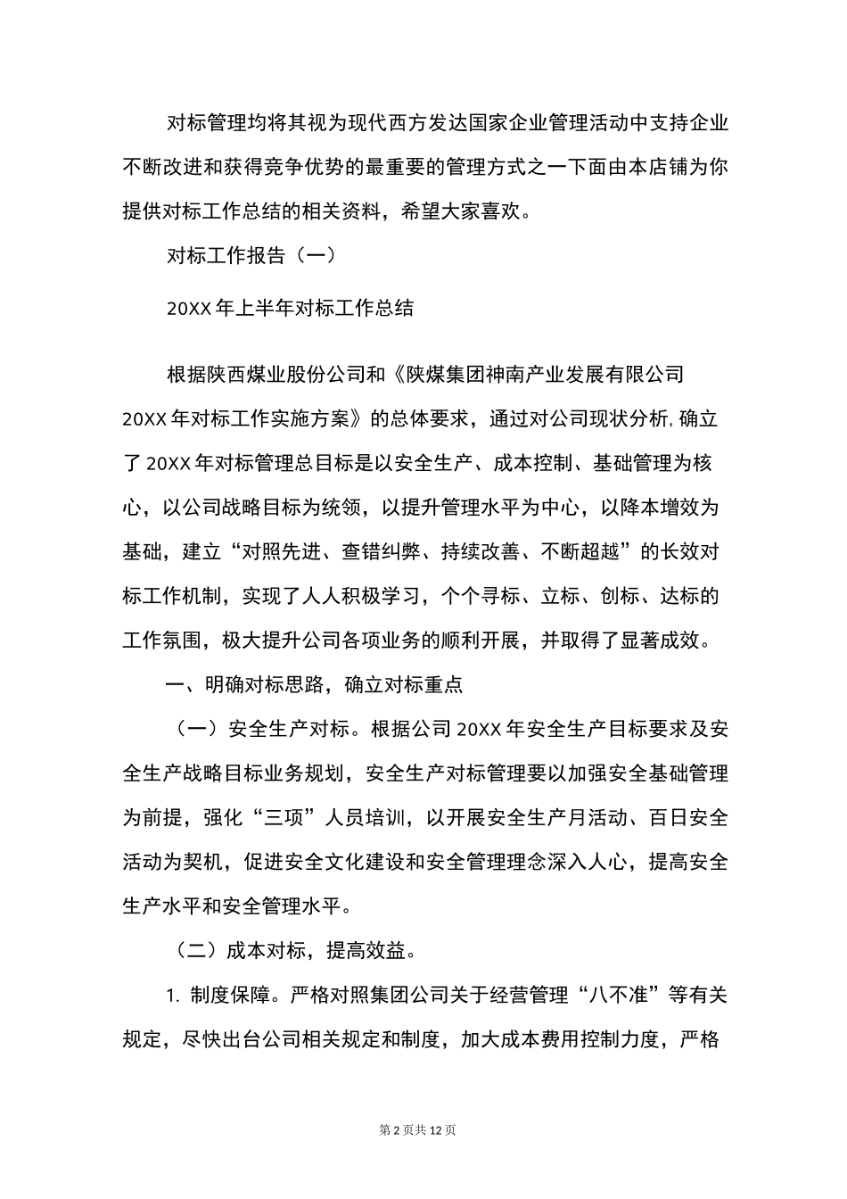 对标工作报告_第2页