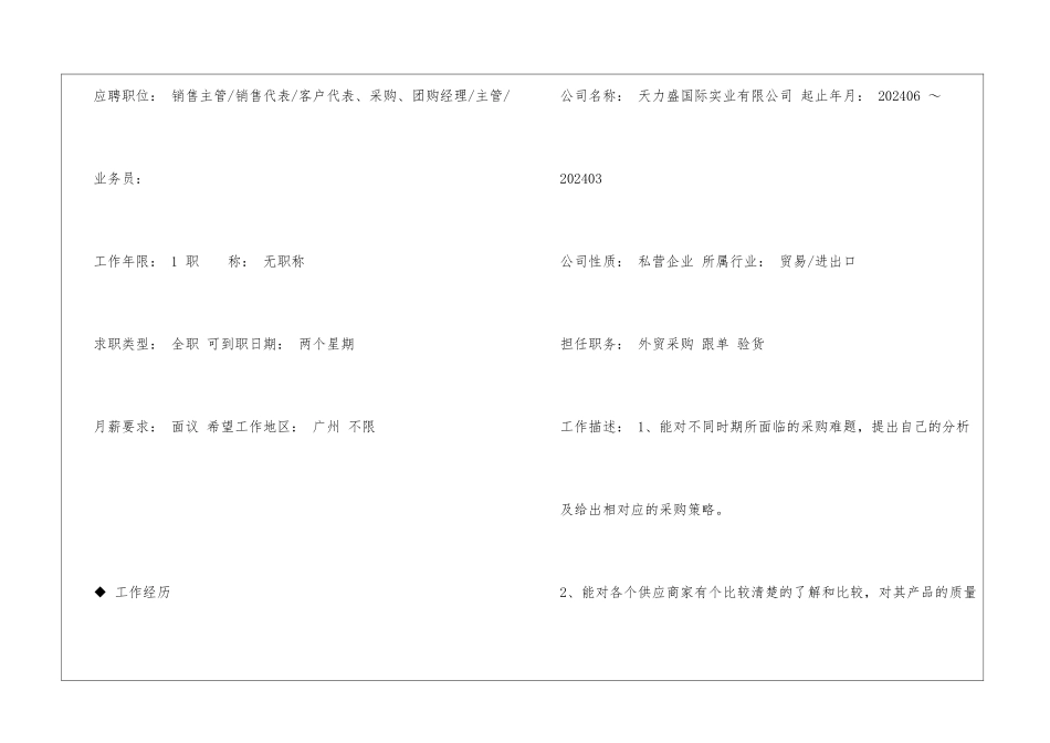 团购经理专业简历_第2页