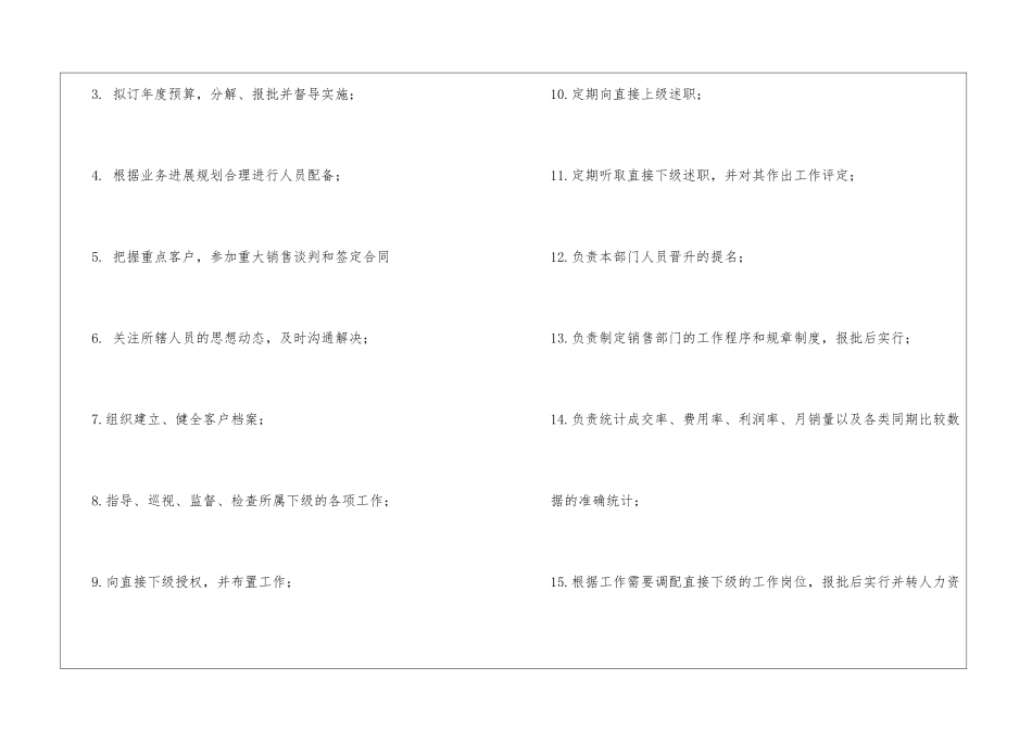 团队销售经理工作计划精选3篇_第3页