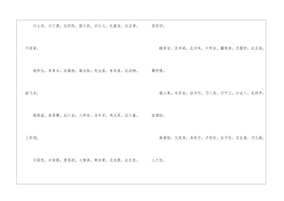 国学经典三字经全文介绍_第3页