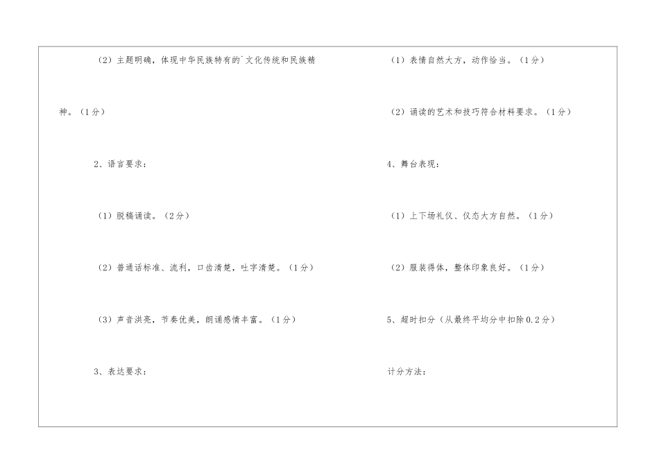 国学经典诵读比赛活动的策划书_第3页