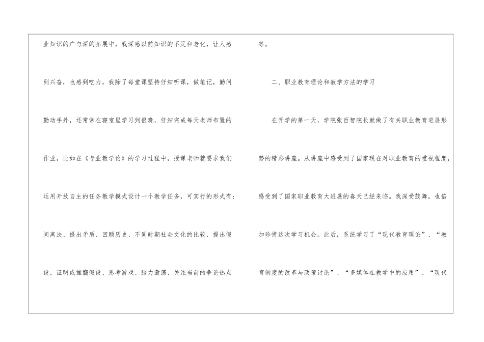 国家级骨干教师培训学习总结_第2页