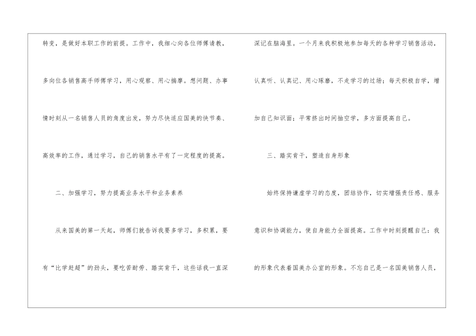 国美客服转正个人总结_第2页