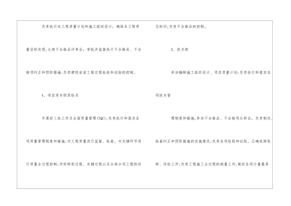图书馆改造装修工程质量管理职责--_第2页