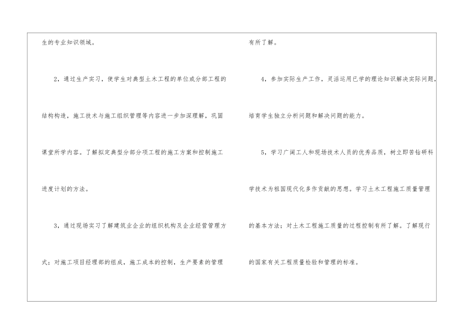 土木工程实习计划_第2页