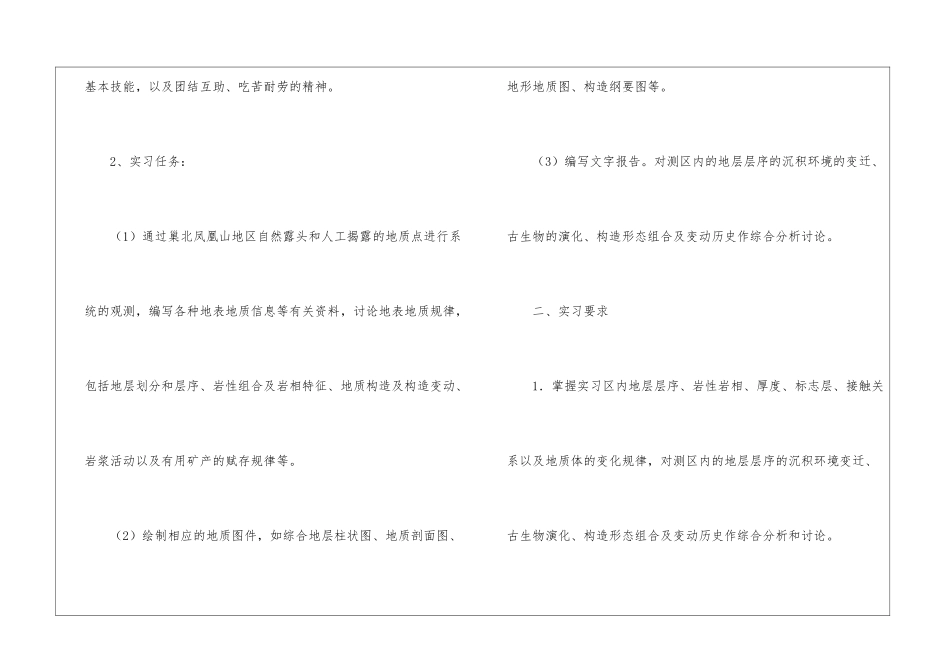 地质地貌实习报告合集5篇_第2页