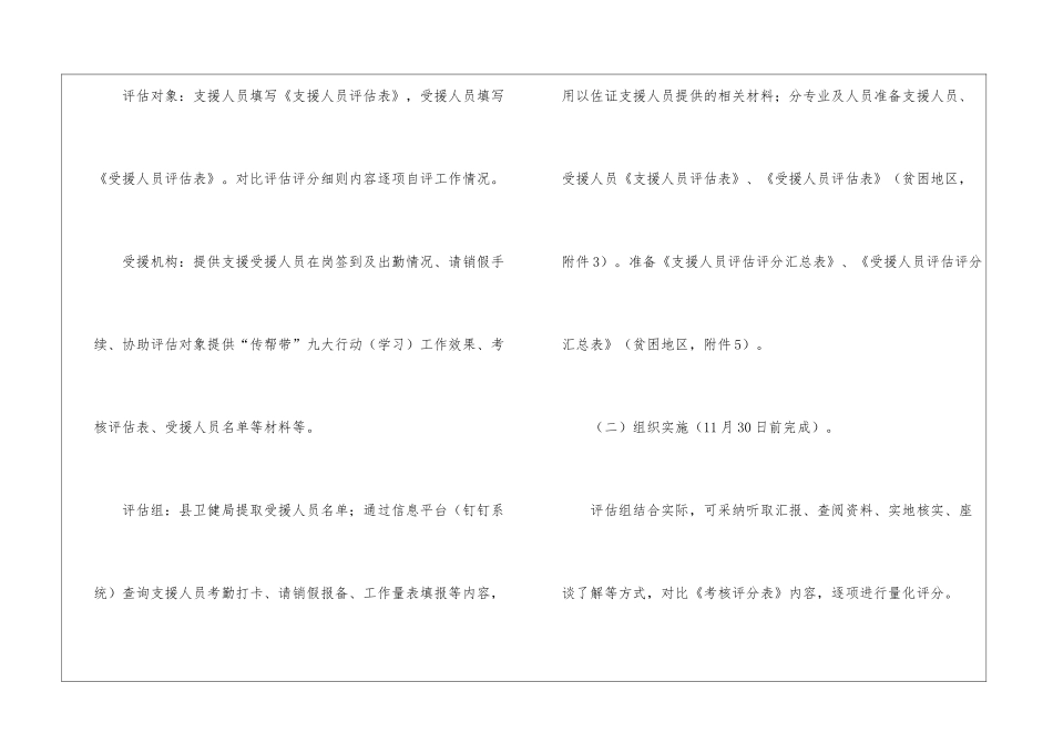 城乡医疗卫生对口支援工作方案_第2页